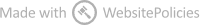 Made with WebsitePolicies DMCA policy generator